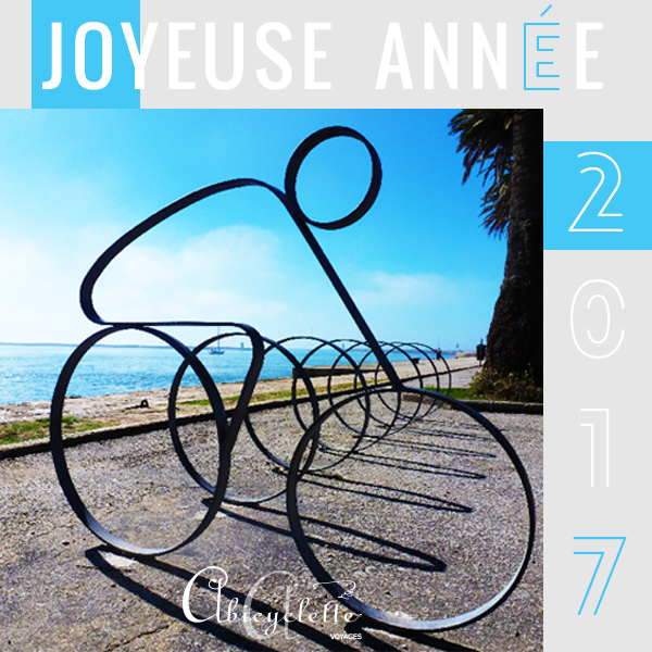 Carte de voeux Joyeuse année 2017