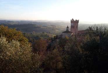 Vue sur la campagne toscane