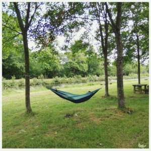 Hammock pause along the Canal