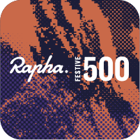 badge rapha festive 500 2020