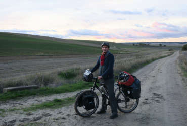 Coucher de soleil espagnol / Voyage à vélo en Espagne et au Portugal