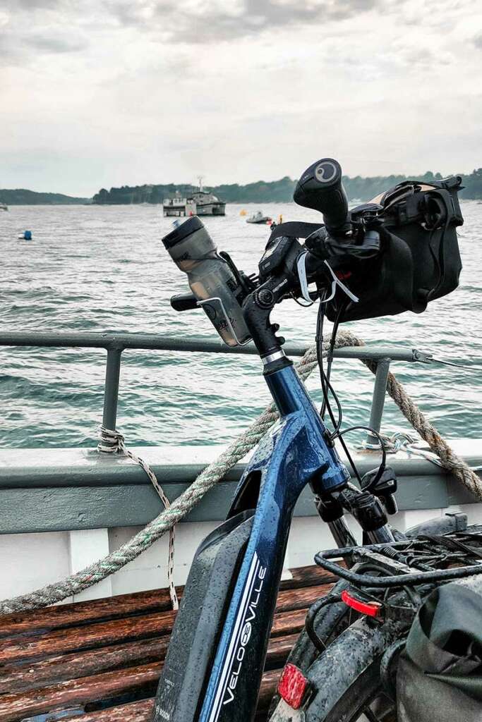 Vélo sur un bateau