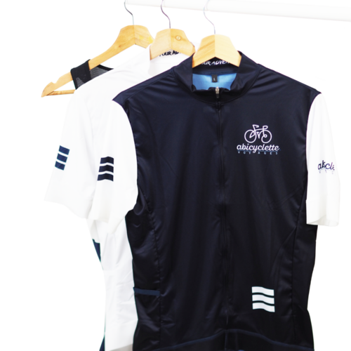 Maillot Manches Courtes Zippé Odlo Essential Femme Blanc / Bleu