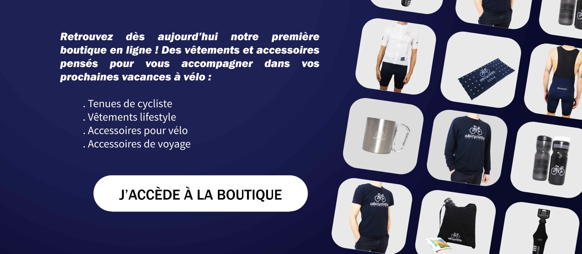 Accèder à la boutique en ligne