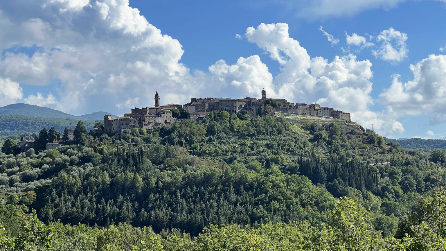 Tuscan town