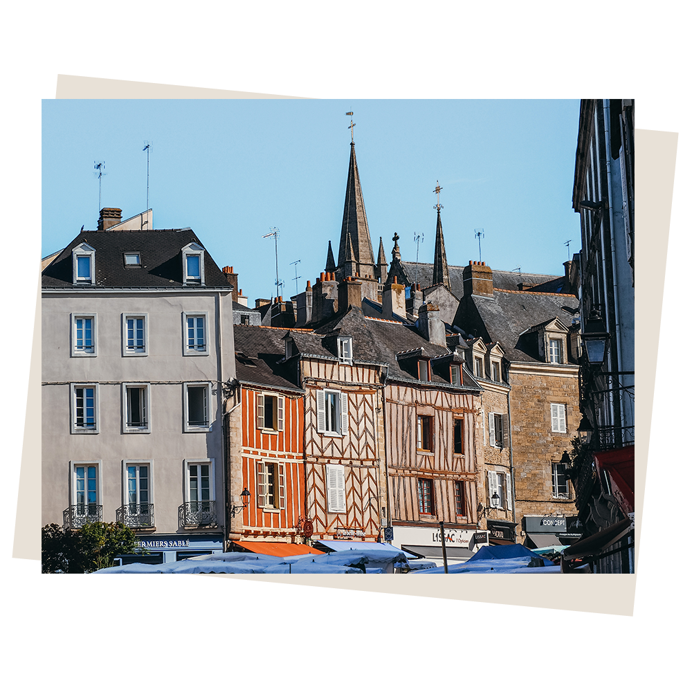 Maisons à colombages de Vannes