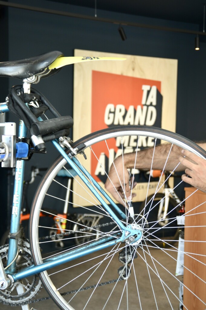 Vélo au café Ta Grand-Mère à Vélo