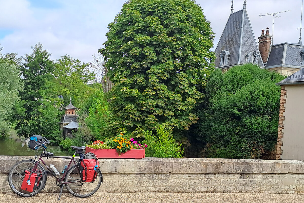 Philippe et Thérèse's bike trips.