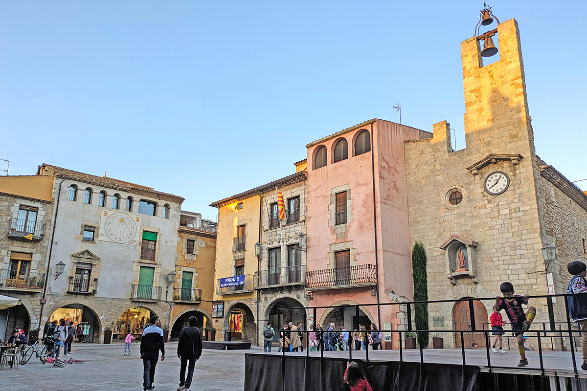 Centre ville typiques espagne