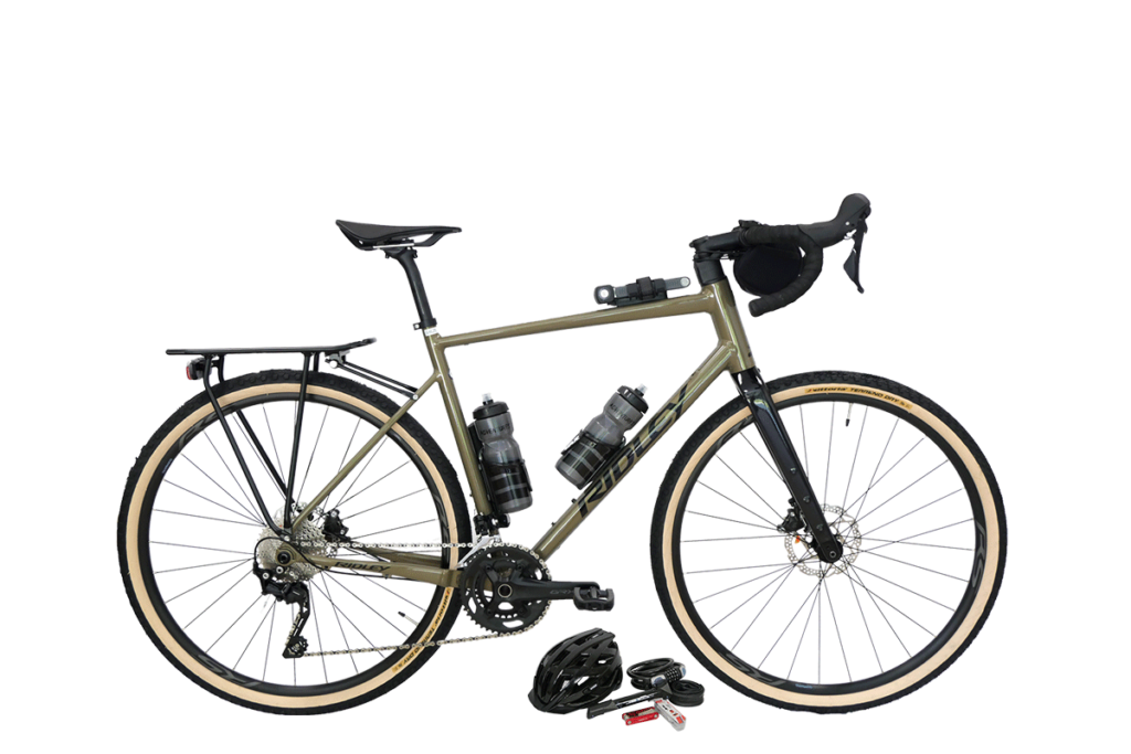 Vélo gravel Ridley Abicyclette Voyages