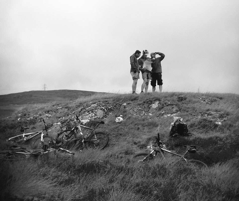 mtb guide in the mountain in Scotland