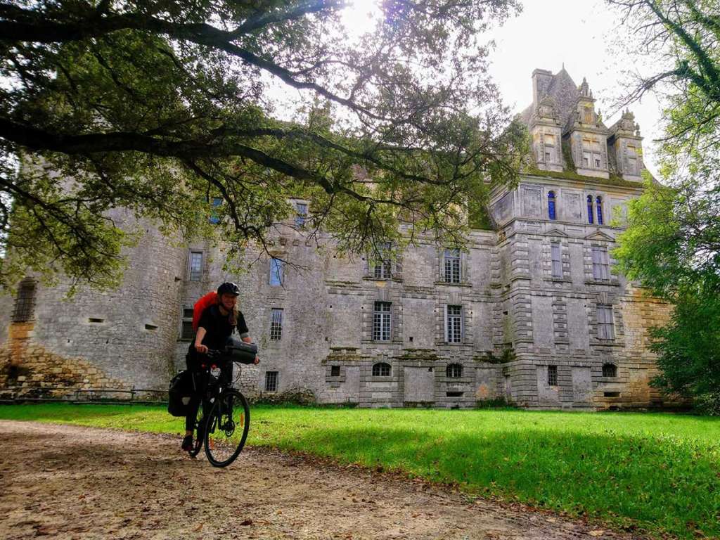 Marine on the Dordogne roads