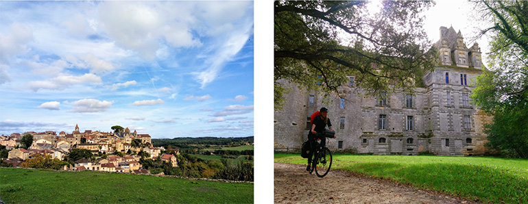 Marine on the Dordogne roads