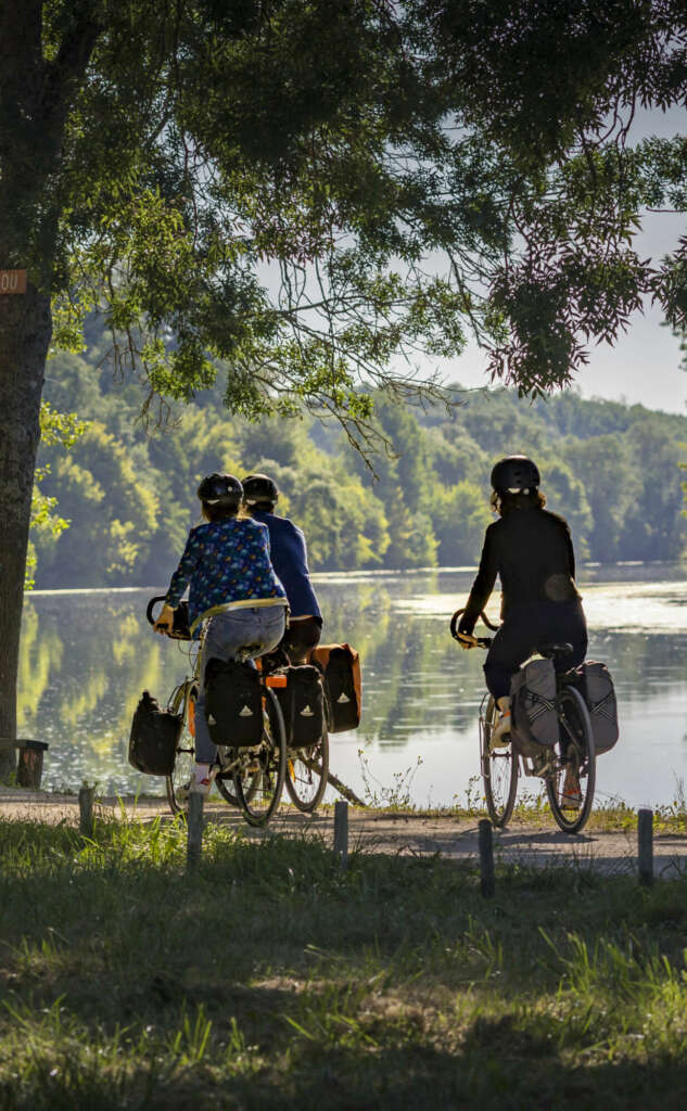 Microadventure on a bike along the river