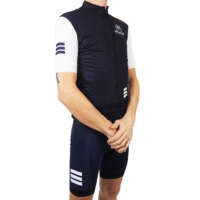 Maillot cycliste blanc Abicyclette Voyages