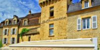 Façade Hôtel Restaurant la Couleuvrine à Sarlat la Caneda