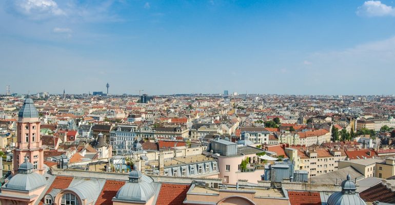 Toîts de Vienne Le Danube de Passau à Vienne
