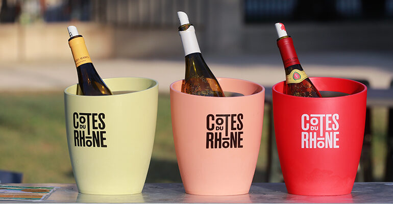 Une sélection de vins Côte du Rhône