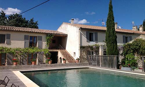 Aperçu de l'extérieur de la chambre d'hôtes Le Mas des Tourterelles