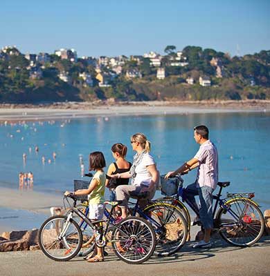 Voyage à vélo en Famille