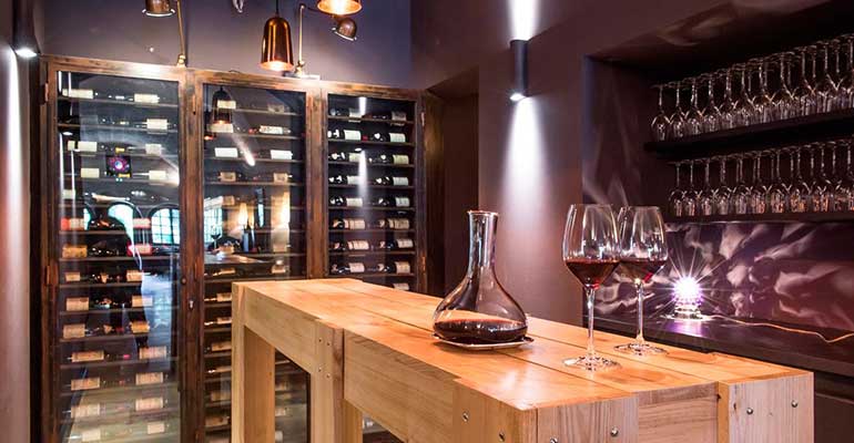 Sommellerie Oustau de Baumanière en Provence