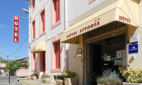 façade hôtel Astoria castelnaudary