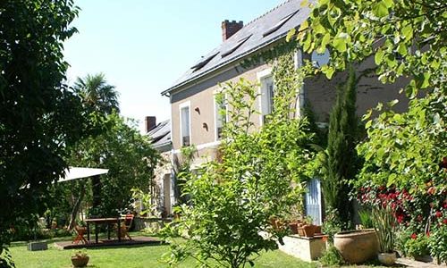 Chambres-d-hotes-Au-bout-de-l-ile-montjean-sur-Loire Coté jardin