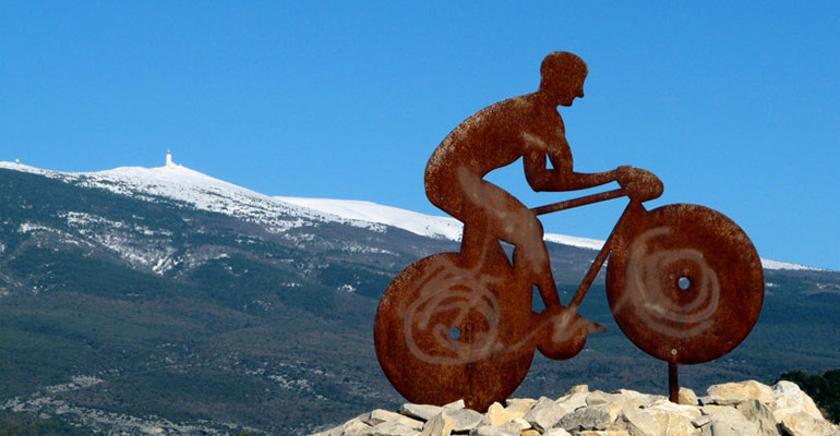 Statut hommage tour de france mont ventoux