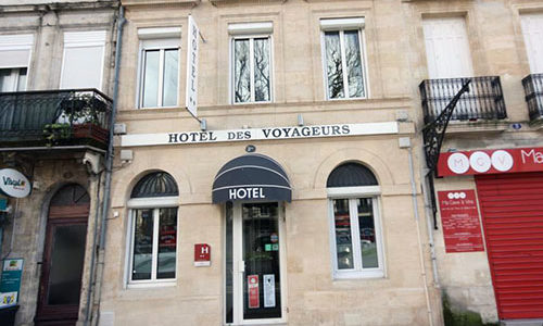 Façade de Hôtel des Voyageur BORDEAUX