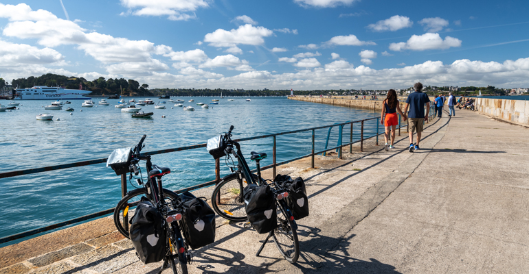 balade à vélo à saint malo