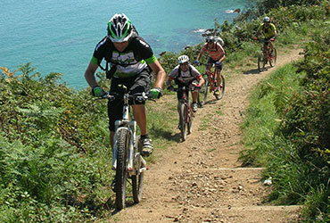 VTT bord de mer sportifs