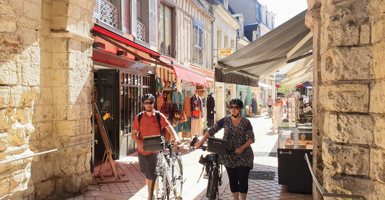 balade vélo dans Amboise