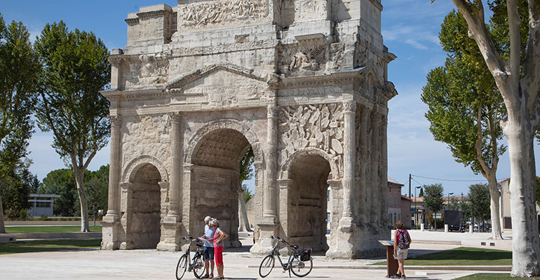 Arc de Triomphe de Orange dans le Vaucluse