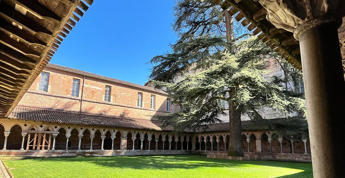 Abbaye aux pierres rose de Toulouse
