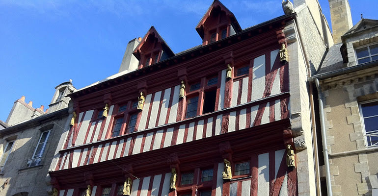 Maison à colombage à Bayeux
