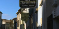 Façade de Chambres d'hôtes Les florentines CARCASSONNE