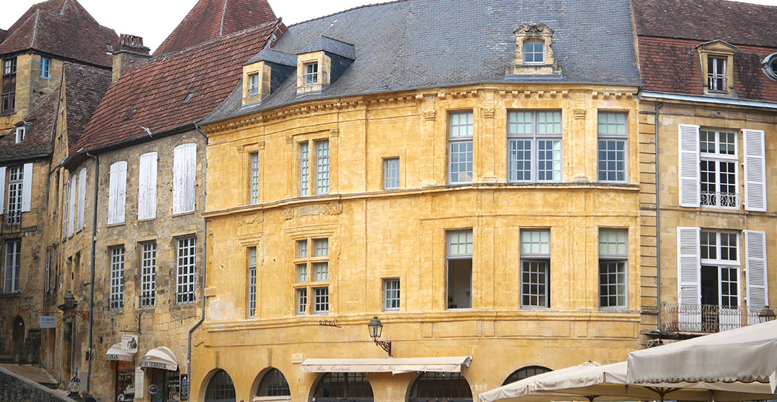 Les maisons colorées de Sarlat