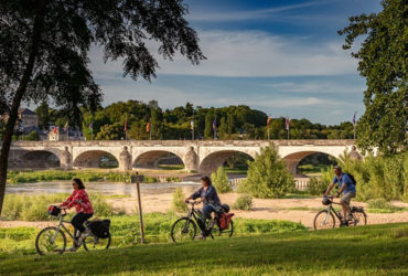 Balade sur la Loire à vélo à Tours