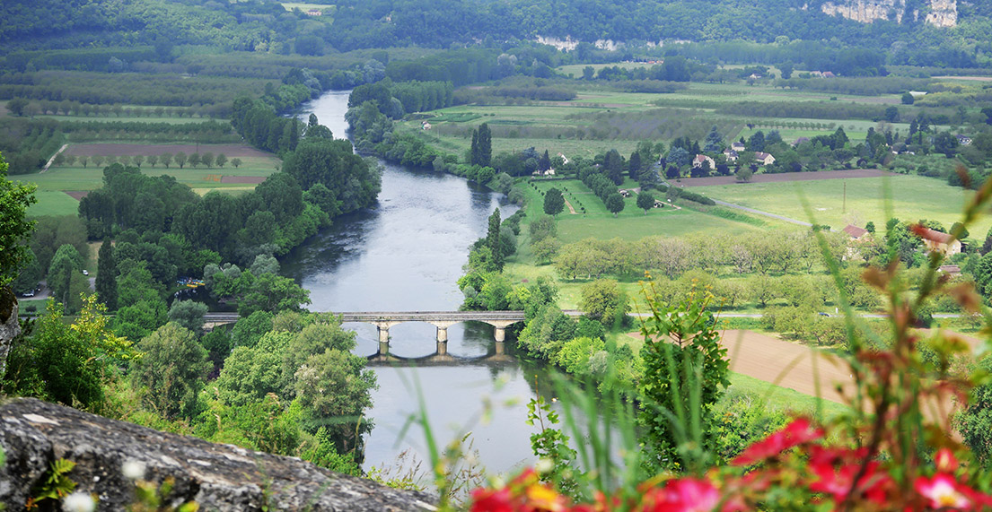La vallée de la Dordogne