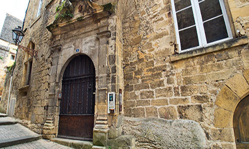 Entrée Chambre d'hotes Maison du Notaire royal à Sarlat