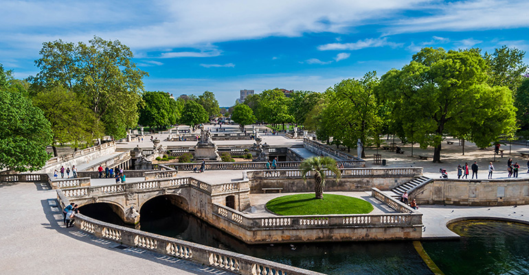 Les Jardins de la Fontaine à Nîmes