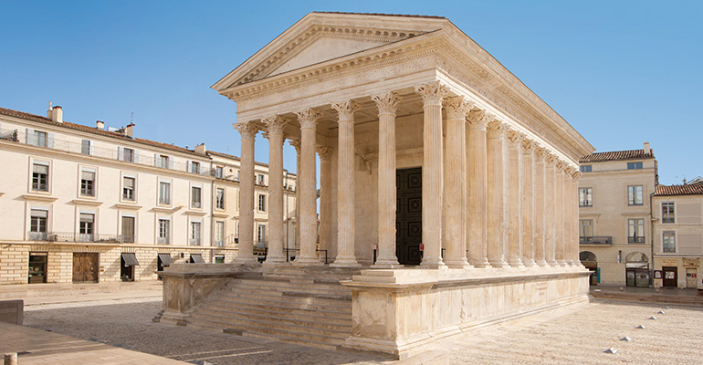 La Maison Carrée à Nîmes