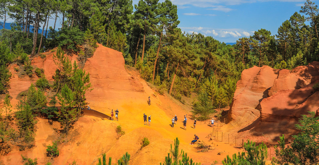 Le sentier des ocres