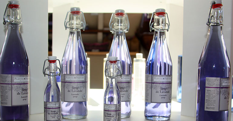 Sirop de lavande en Provence