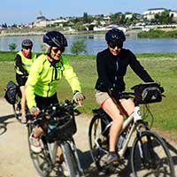 Voyageuses sur la Loire à Vélo