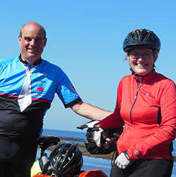 voyageurs témoignent de leur expérience à vélo