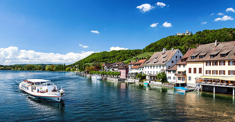 Navire à Stein am Rhein