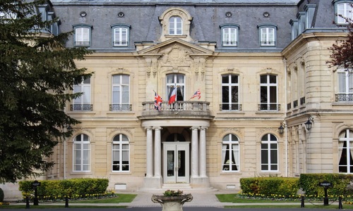 Façade Domaine les Crayeres REIMS
