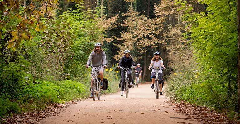 Séjour à vélo en Famille en Catalogne