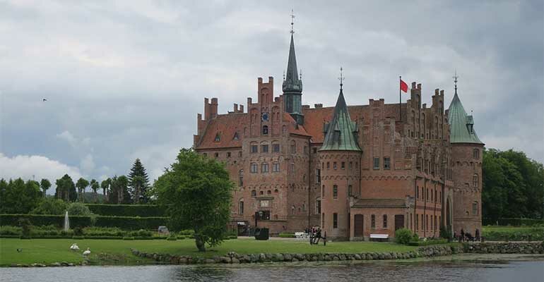 Chateau sur l'Île de Fyn